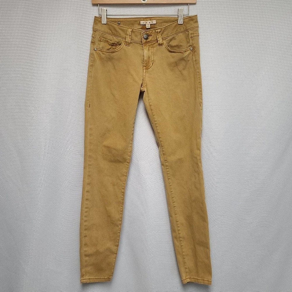 Cabi Tan Skinny Jeans 2